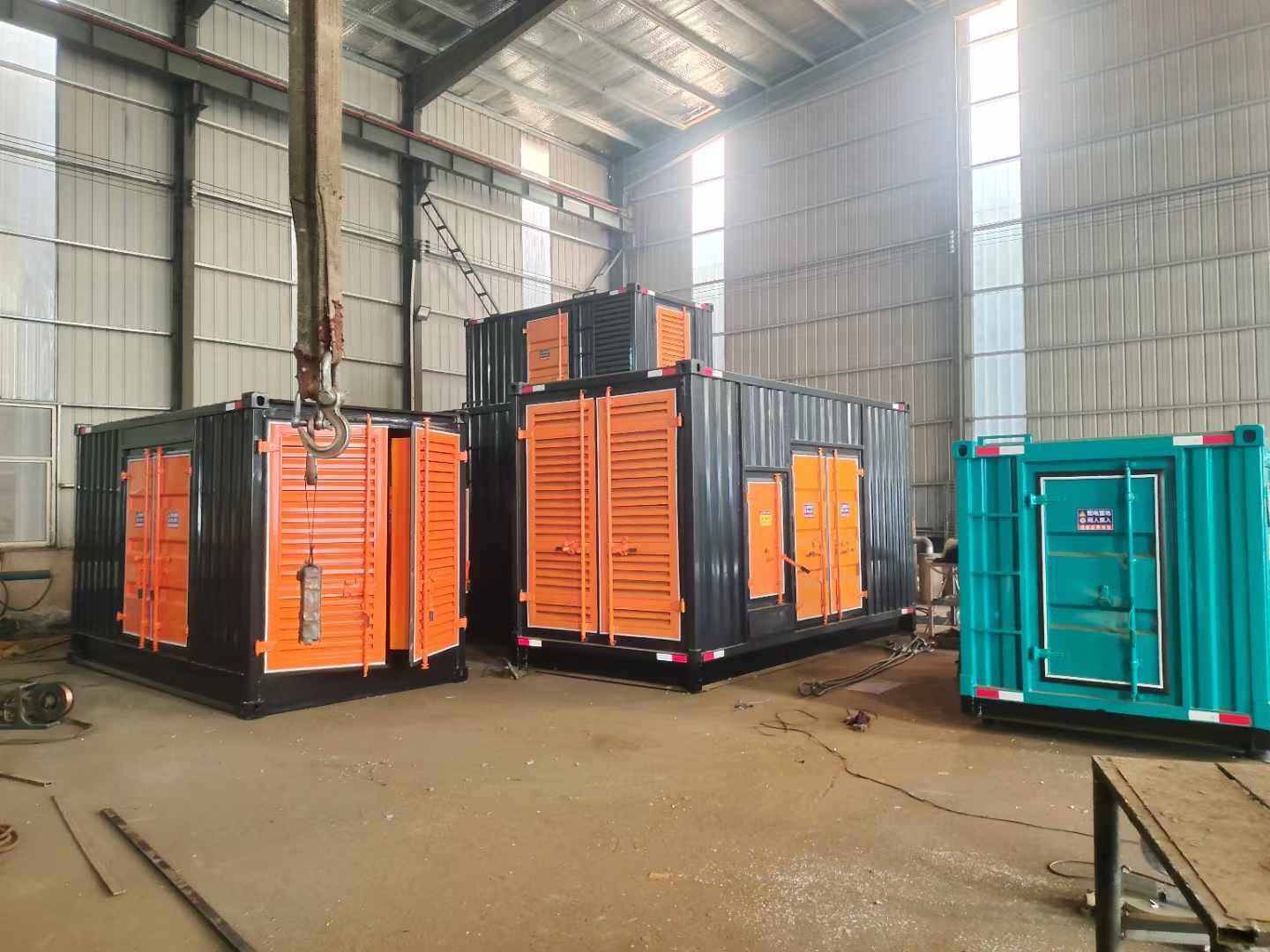 浉河500kw柴油发电机组可以带动多少功率设备？